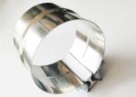 304 Bright Stainless Steel 0.02" Thick Lap Joint Clamp