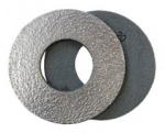 Vacuum Brazed Diamond Polishing Pads , Diamond Grinding Disc For Concrete