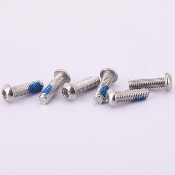 Cheap Polished Allen Hexagon Socket Screw Round Button Head Lock Screws for sale