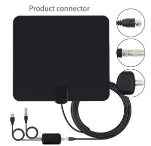 Quality Indoor TV HD Television Antennas VHF UHF Digital 50 Miles HDTV SMA Connector wholesale