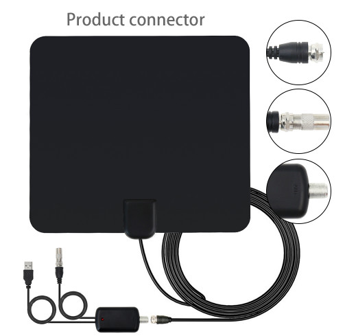 Digital HD Television Antennas 60-90 Miles Range Compatible 4K 1080P Free TV Channels