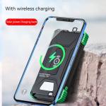 Wireless Charging 5W Outdoor Power Bank 10000mAh Solar Battery Charger for