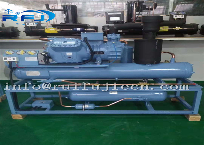 ISO Air Cooled Screw Compressor SRC-S-163-ZL Semi Hermetic Screw Compressor