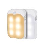 Rechargeable Motion Sensor Light,6-LED Stick Anywhere Wireless Smart Motion