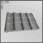 10mm Thick Japanese Roof Tiles Temple Matt Unglazed Traditional