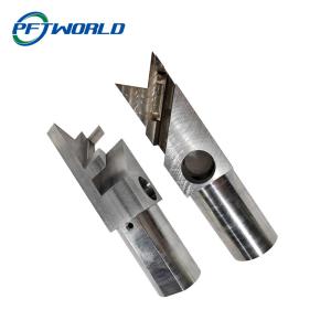 Quality 4 5 Axis OEM CNC Milling Parts 3D Printing Service Silver Color wholesale