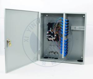 Quality Intdoor wall mounted 72 ports fiber optic terminal distribution box wholesale