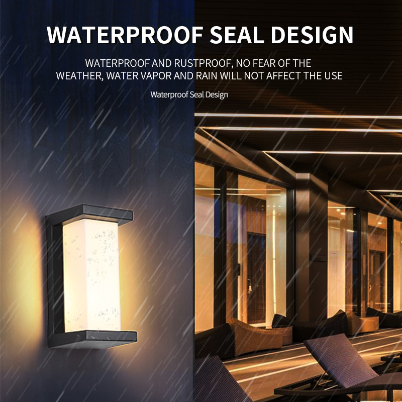 18w 30w 50w Outdoor Waterproof LED Wall Lights Interior 38x15x14cm