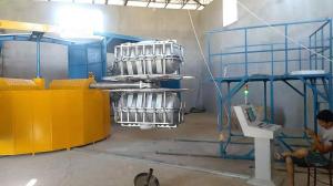 China Fully Automatic Rotary Rotomolding Machine Plc Control on sale