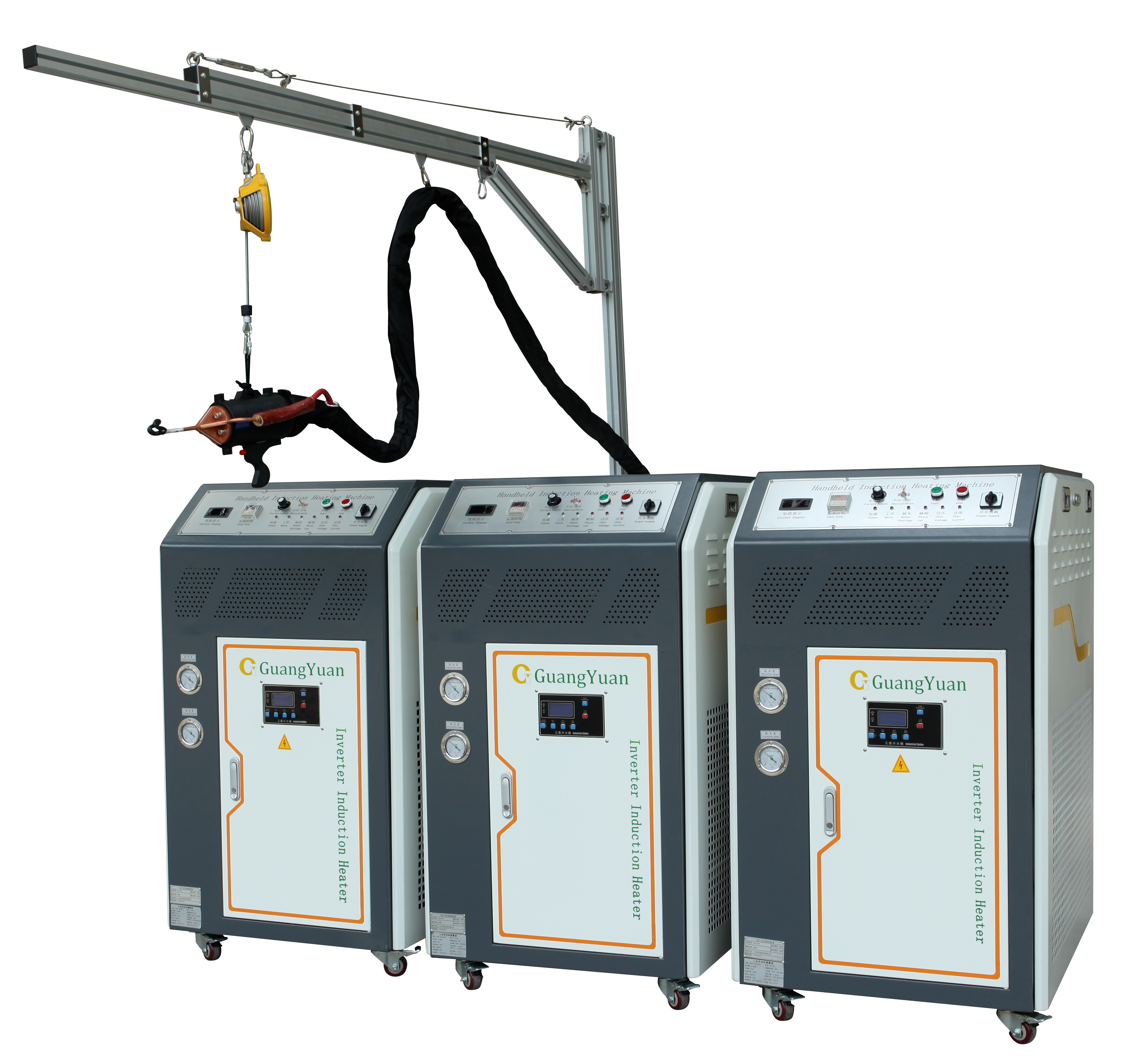 Water Cooled Portable Induction Heating Machine For Copper Pipe Welding Brazing