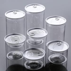 Quality Nuts Peanut Butter Plastic Storage Jars PET 16.2oz 460ml 75mm wholesale