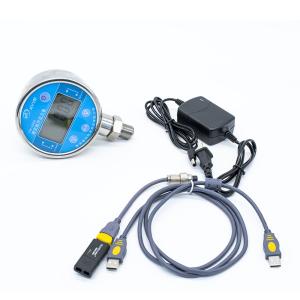 Quality RS485 Intelligent Digital Pressure Gauge Industrial Data Logging Pressure Gauge wholesale
