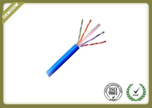 Quality 23AWG Multi Core Network Fiber Cable , Cat6 Utp Cable With Solid Bare Copper wholesale