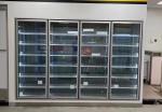 Display Walk In Cooler/ Freezer with Glass Door
