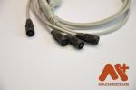 Compatible Valenta Mn-08 7 lead Holter ECG Cable