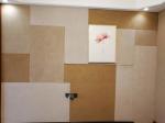 Low Carbon Greaseproof Soft Fiberboard , Hemp Fiberboard With Colorful Cloth