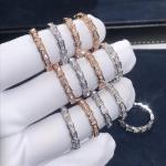 Elegant Customized 18K Gold Serpenti Viper Ring Diamond Ring Yellow Gold White