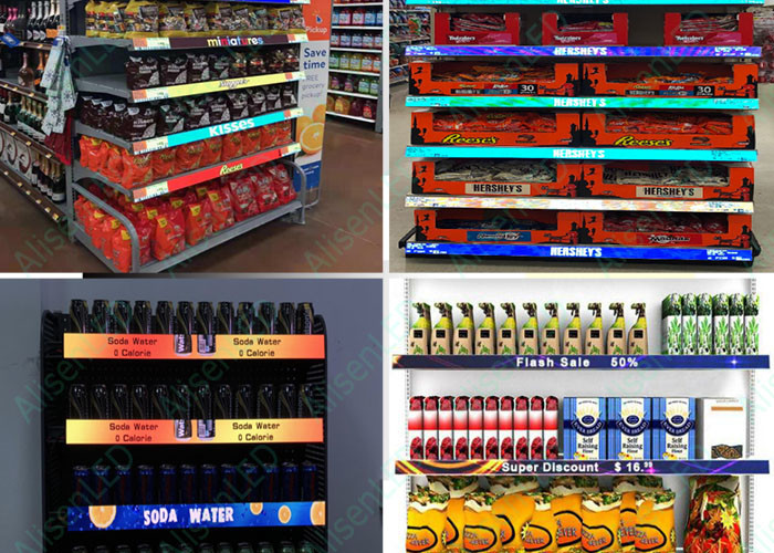 Dustproof Advertising LED Display Shelf Retail Shop Digital SMD1010 P1.8