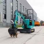 Small Crawler Excavator Hydraulic Transmission Mini Backhoe Excavator