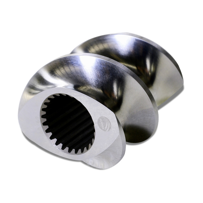 High Corrosion Resistance Twin Screw Extruder Parts Extruder Screw Element For TEX54