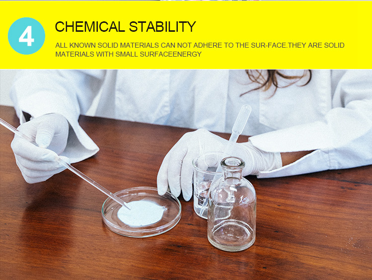 Non stick Ptfe sheet for Machinery Withstands Acid and Alkali Temperature Range ptfe sheet -180°C to 260°C