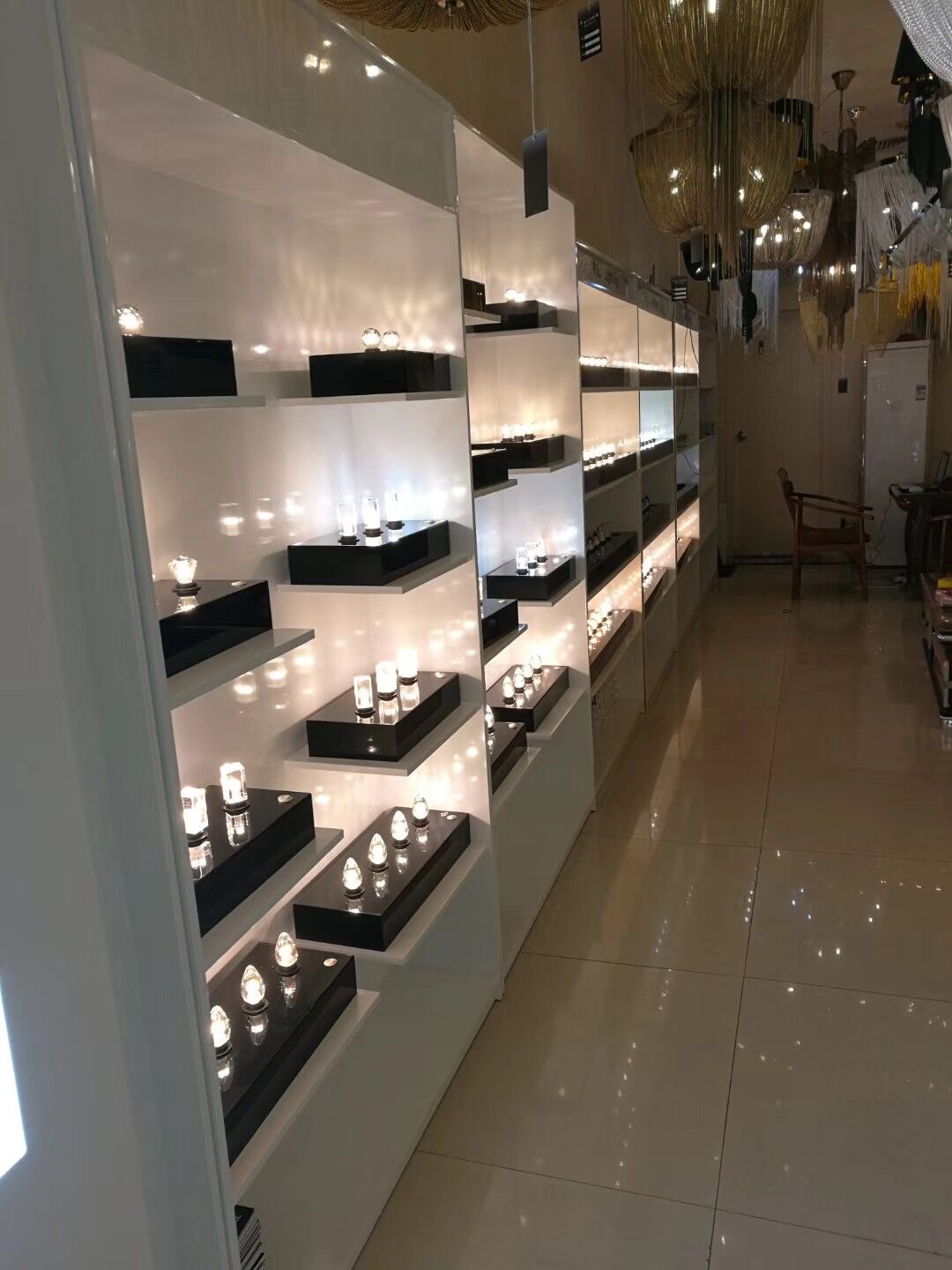 5W LED Crystal Candle Light K5 crystal housing 220V E14 dimmable 110V shining bulbs