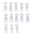 Blank Metal Sublimation Bottle Opener With Keychain DIY Sublimation Blank