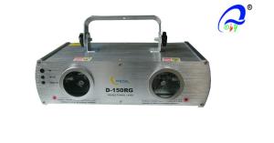 Quality 80mW Double Heads Beam Music Disco Laser Lights For Parties / DJ AC 100 - 240V wholesale
