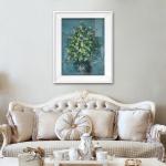 Pure Hand Painted Modern Abstract Texture Mural Oil Painting for Customizable