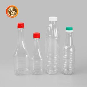 Quality Customized Transparent PET Cooking Oil Plastic Bottle 500ml wholesale