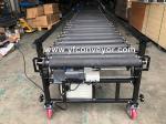 Telescopic Flexible Powered, Motorized Roller Rubber Conveyor