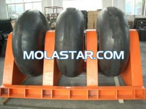 Quality Molastar Turn Cell Rubber Fender/Rolling Rubber Fender wholesale