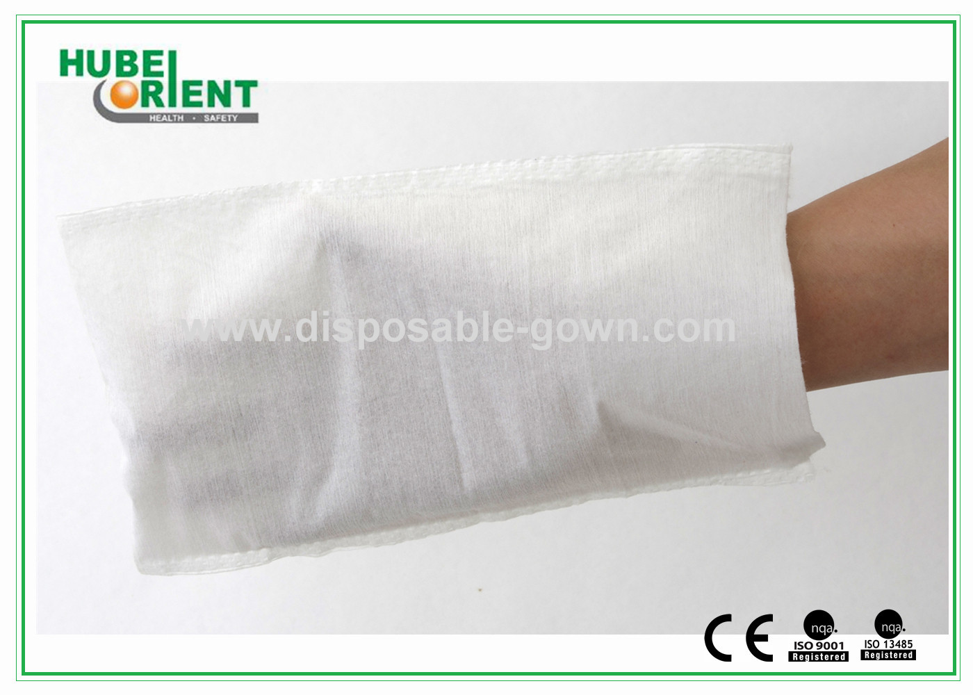White Hospital Disposable Products Disposable Wiping Cloth Free Size , CE Certificates