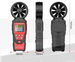 3x1.5V AAA Batteries Portable Anemometer Digital