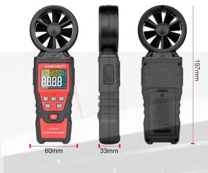 Quality 3x1.5V AAA Batteries Portable Anemometer Digital wholesale
