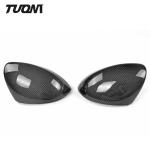 Casing Cap Carbon Fiber Rearview Mirror Covers VW Beetle CC Eos Passat Jetta