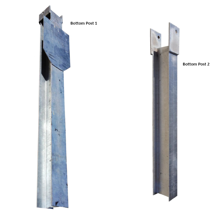 Galvanized Powder Coated Straight Barrier SKT Terminal End Wings Straight Barrier