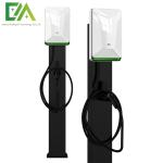 7KW 11KW 21KW Pearl White Column / Floor Type Single Gun Electric Vehicle AC