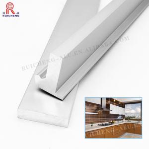 Quality 1.15mm - 3mm Aluminium Profile Fabrication Aluminium Handle Extrusion For Furniture wholesale