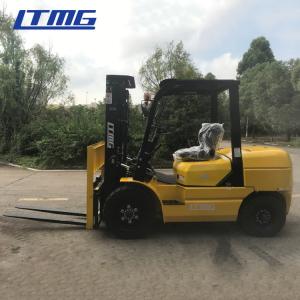 Quality LTMG Counterbalance Forklift Truck , 3.5 Ton Environmental Industrial Lift Truck with optional engines wholesale