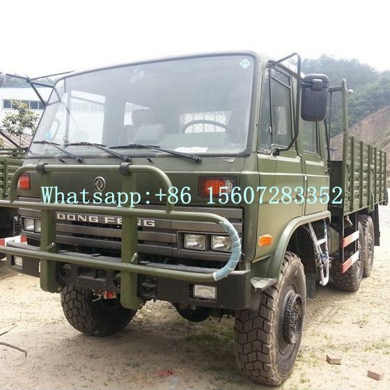 5900ml Displacement Dongfeng 6x6 LHD RHD Off-road Cargo Truck for Harsh