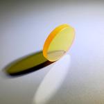 Green 410nm Narrow Bandpass Optical Glass Filters Dichroic Absorption