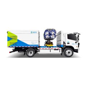 Quality Eco Friendly Tunnel Cleaning Truck High Efficiency Guardrail Cleaning Truck wholesale