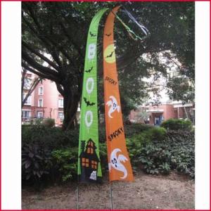 Quality Halloween Garden Flag Haunted house and Ghost wholesale