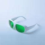 White Frame 52 650nm Laser Safety Goggles infrared Polycarbonate