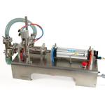 304 Stainless Steel Liquid Filling Packaging Machine 1000ml Semi Automatic