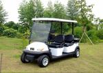 Champagne Color 4 Seater Golf Cart Electric Vehicles With 3.7kw KDS Motor