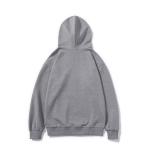 FODARLLOY Fashion Colors Grey Hoodie OEM Streetwear Essentials Oversize Unisex