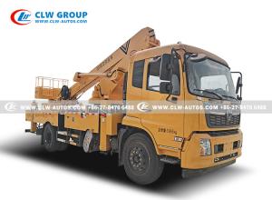 Quality 32M Telescopic Boom Platform Hydraulic Manlift Aerial Boom Lift Bucket Truck wholesale