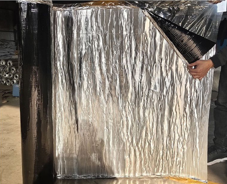 1.5mm Self Adhesive Aluminum Waterproof Membrane For Roofing Installation
